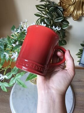Le Creuset Ceramic Mug Cherry Red